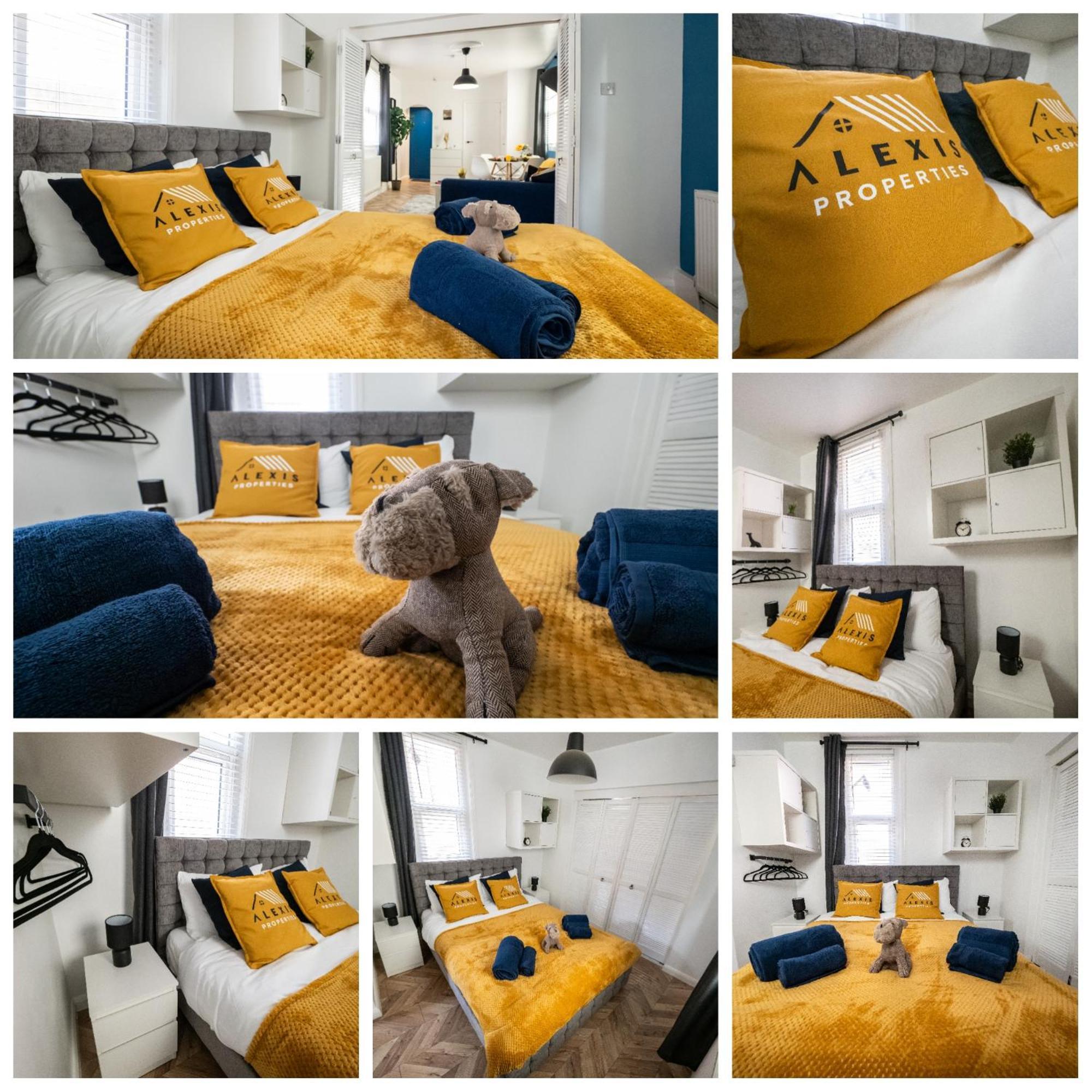 Seaside Retreat: Luxury 1-Bed, Free Parking Leilighet Portsmouth Eksteriør bilde