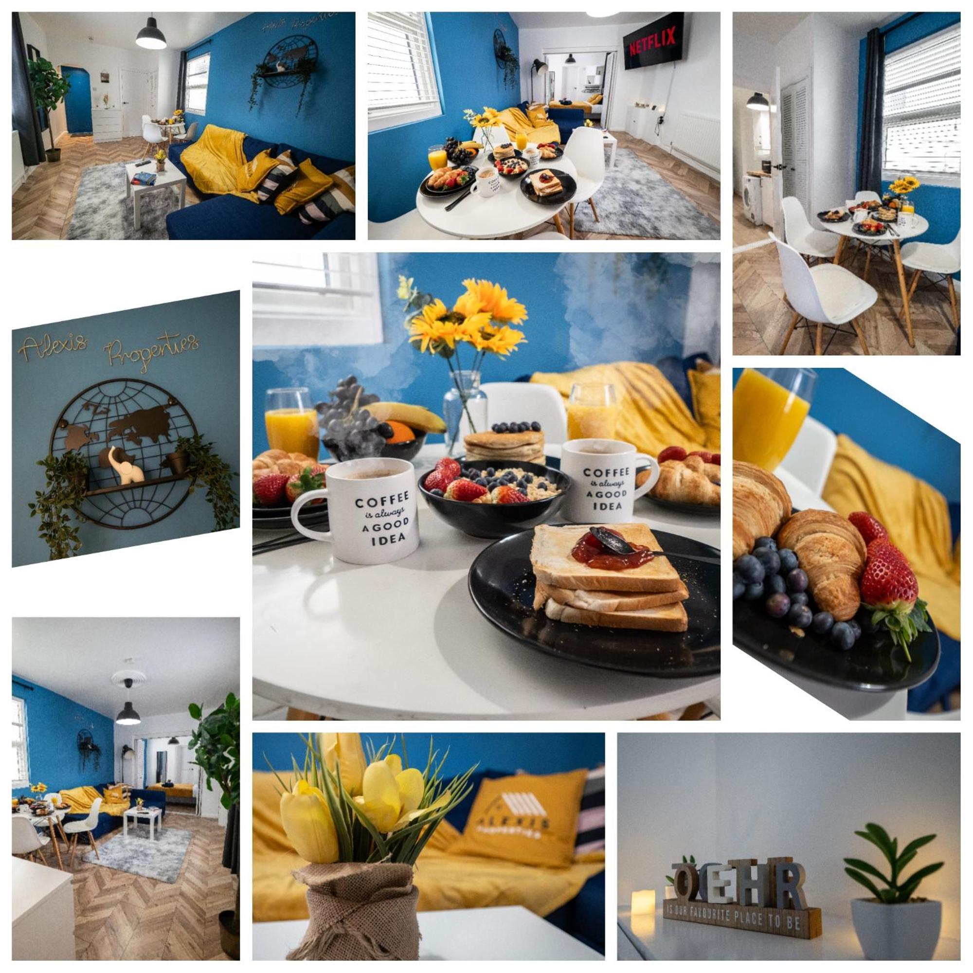 Seaside Retreat: Luxury 1-Bed, Free Parking Leilighet Portsmouth Eksteriør bilde